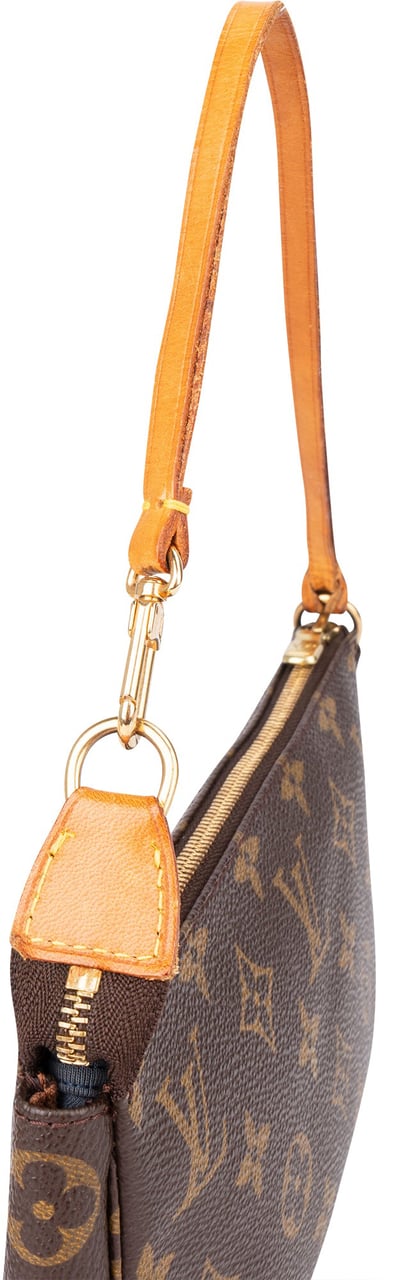 Louis Vuitton Louis Vuitton Canvas Monogram Pochette Accessoire Handbag Bruin