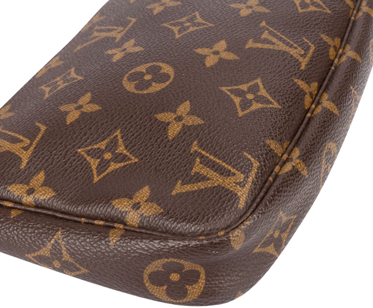 Louis Vuitton Louis Vuitton Canvas Monogram Pochette Accessoire Handbag Bruin