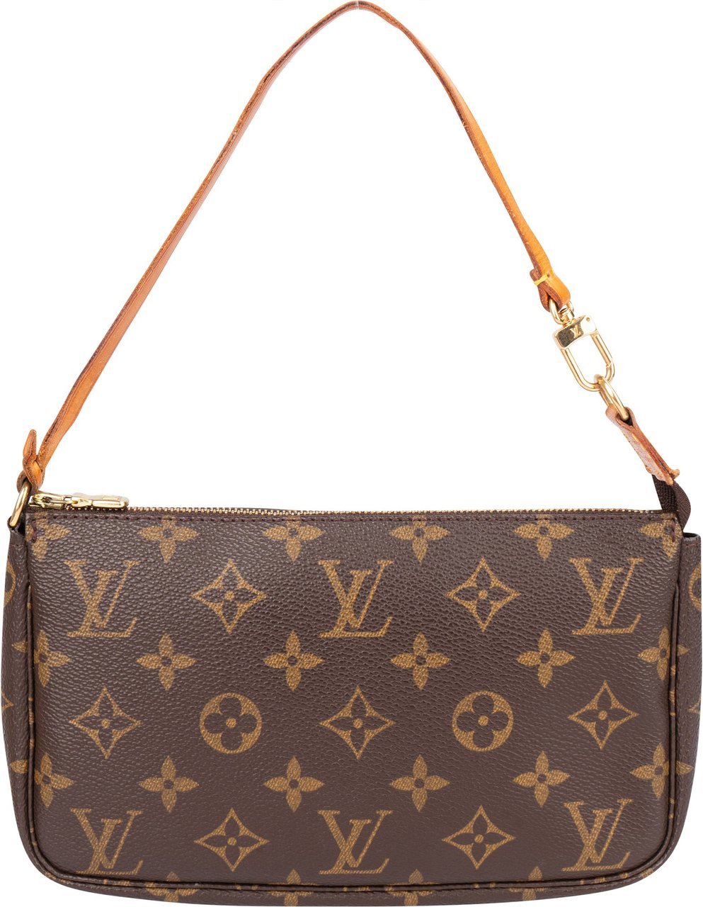 Louis Vuitton Louis Vuitton Canvas Monogram Pochette Accessoire Handbag Bruin