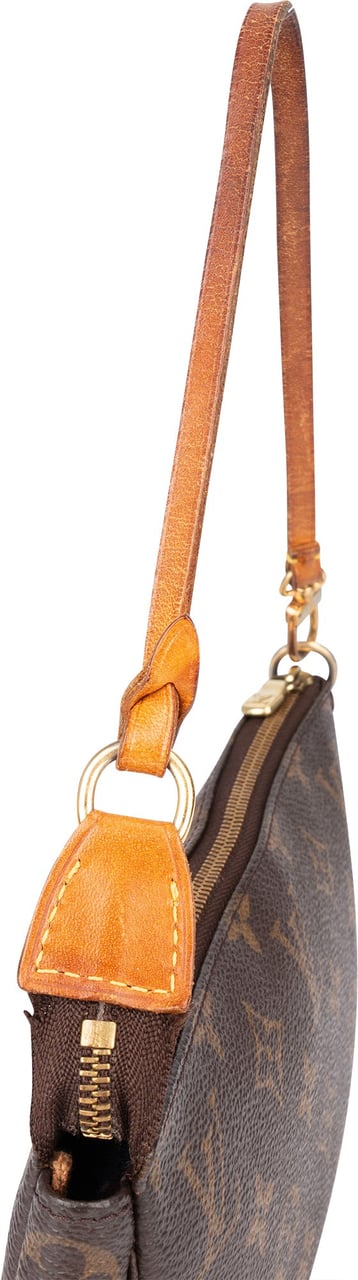 Louis Vuitton Louis Vuitton Canvas Monogram Pochette Accessoire Handbag Bruin