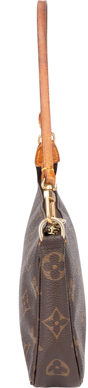 Louis Vuitton Louis Vuitton Canvas Monogram Pochette Accessoire Handbag Bruin