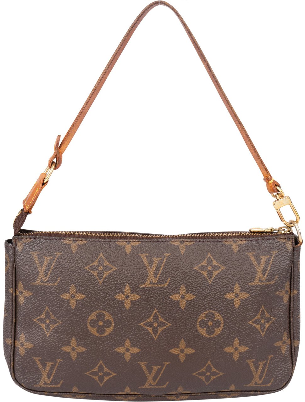 Louis Vuitton Louis Vuitton Canvas Monogram Pochette Accessoire Handbag Bruin