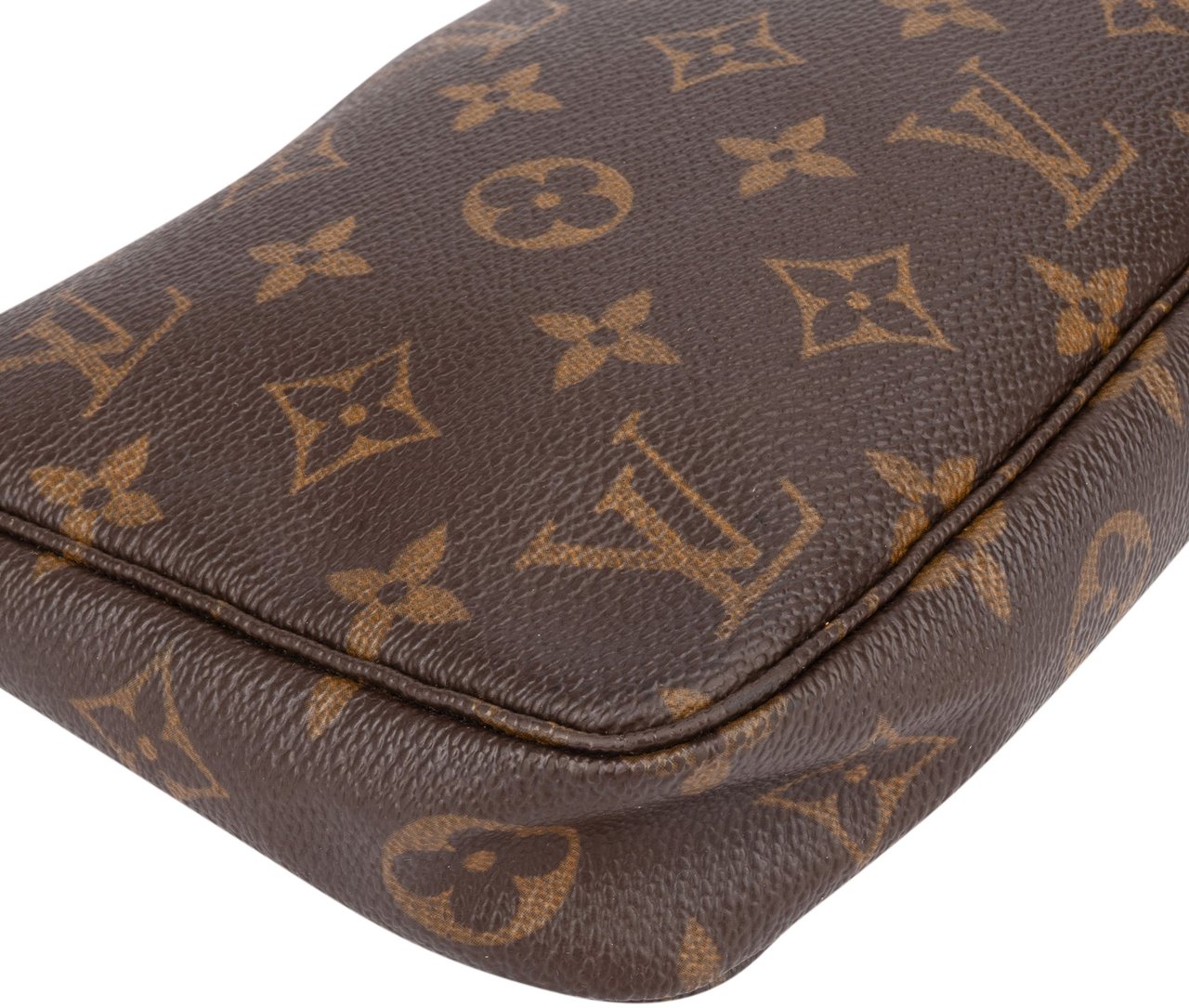 Louis Vuitton Louis Vuitton Canvas Monogram Pochette Accessoire Handbag Bruin