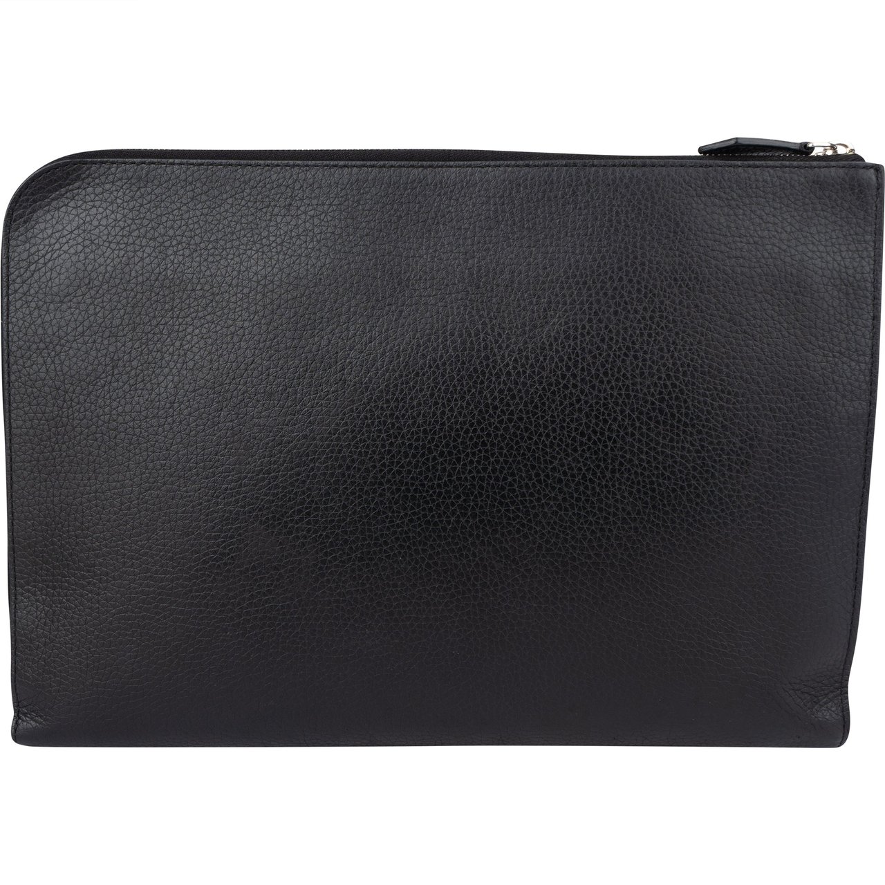Louis Vuitton Louis Vuitton Taurillon LV Laptop Clutch Zwart
