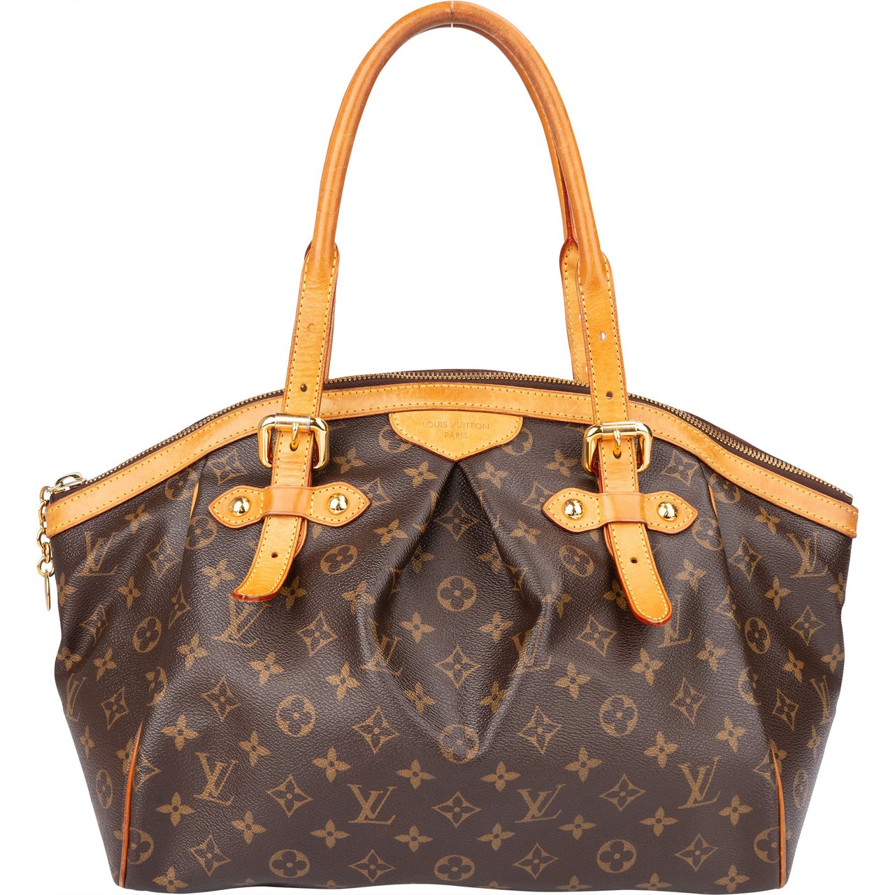 Louis Vuitton Louis Vuitton Canvas Monogram Tivoli GM Handbag Bruin