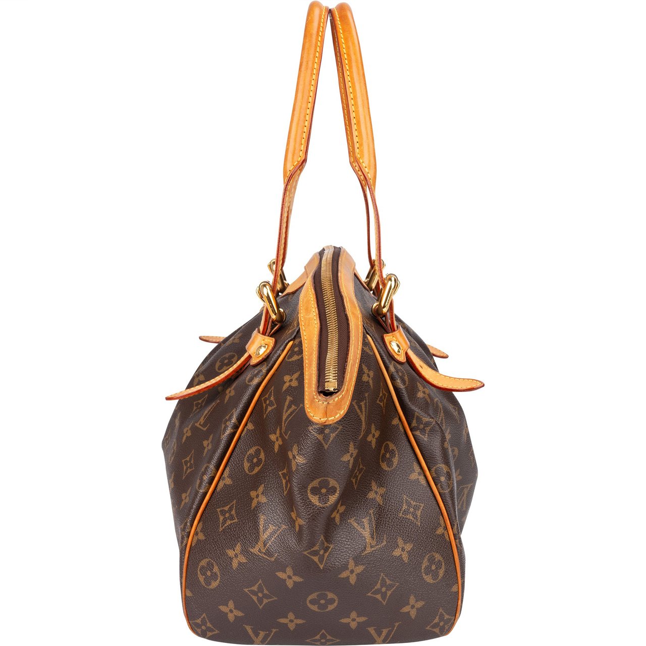 Louis Vuitton Louis Vuitton Canvas Monogram Tivoli GM Handbag Bruin
