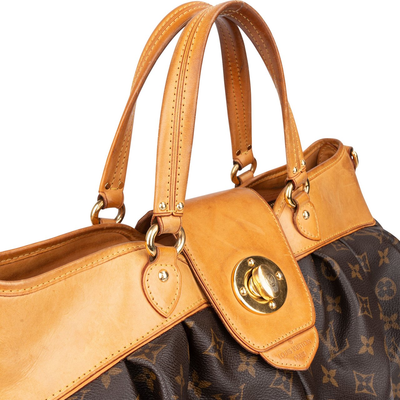 Louis Vuitton Louis Vuitton Canvas Monogram Boetie GM Handbag Bruin