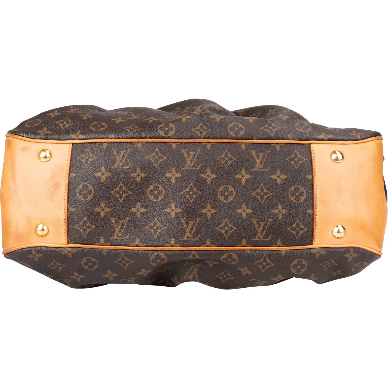 Louis Vuitton Louis Vuitton Canvas Monogram Boetie GM Handbag Bruin