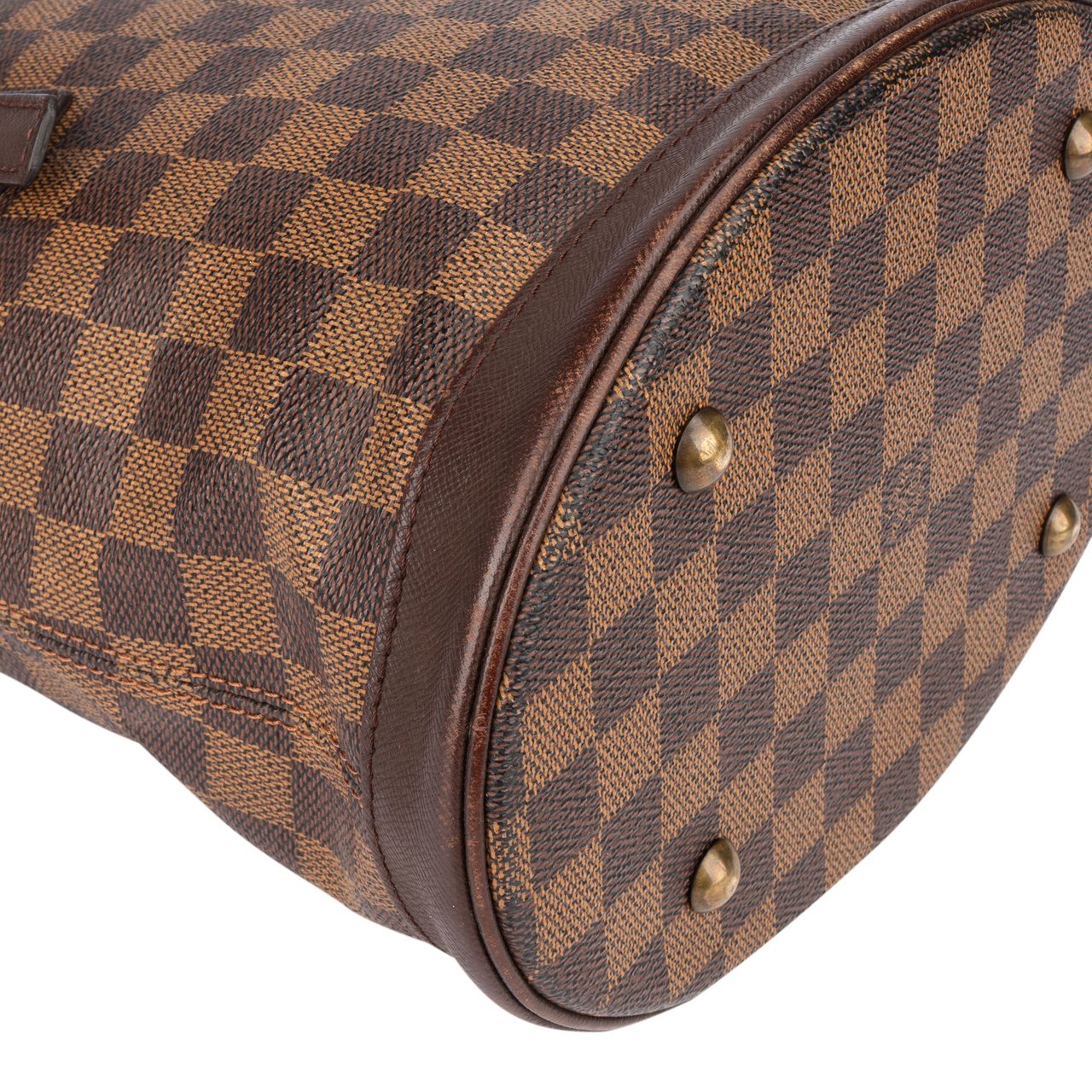 Louis Vuitton Louis Vuitton Damier Ebene Monogram Bucket PM Handbag Bruin
