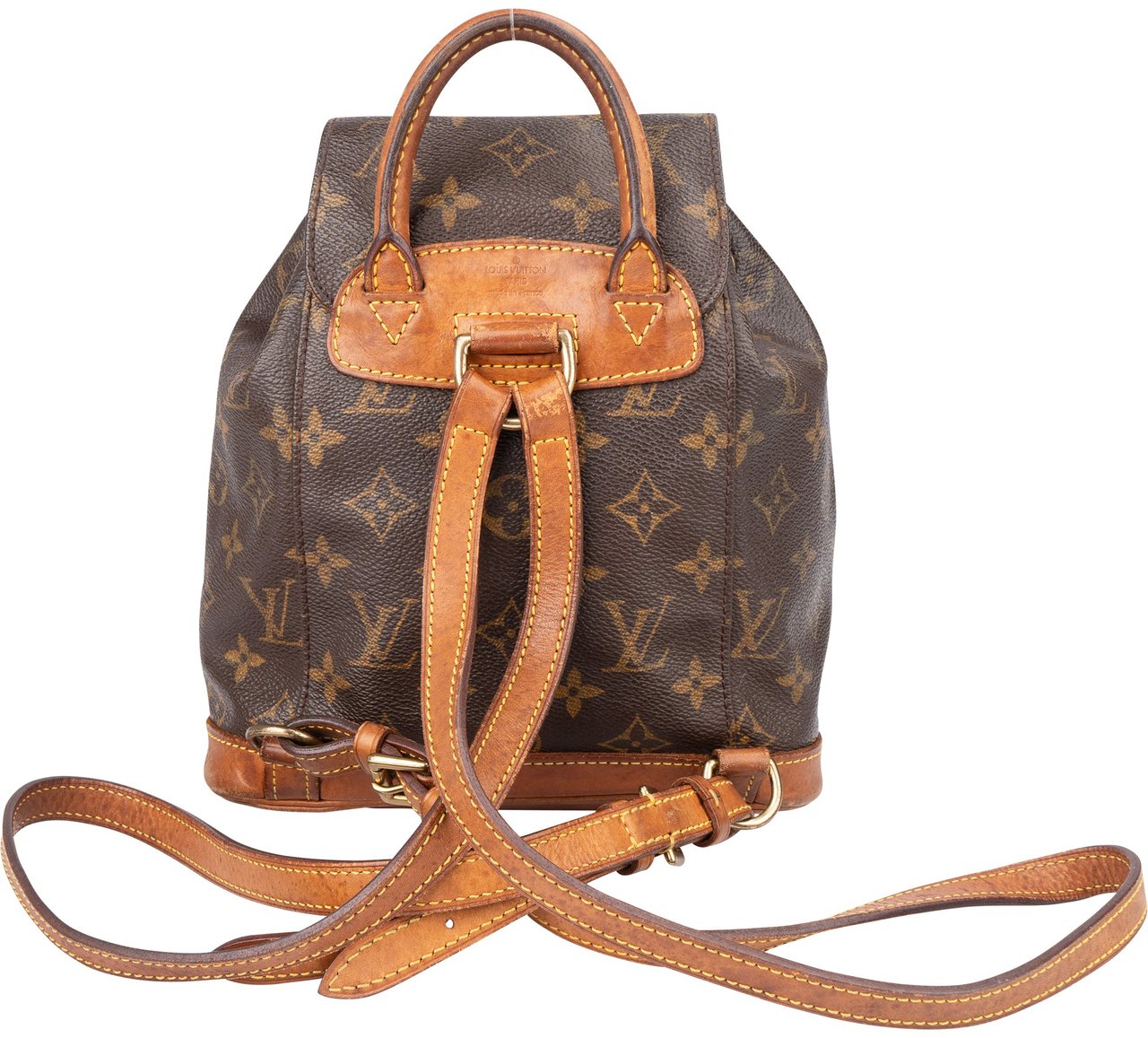 Louis Vuitton Louis Vuitton Canvas Monogram Montsouris PM Backpack Bruin