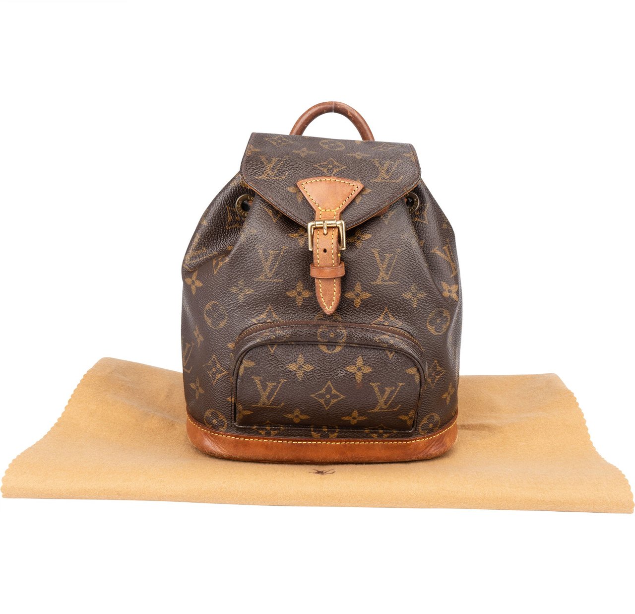 Louis Vuitton Louis Vuitton Canvas Monogram Montsouris PM Backpack Bruin
