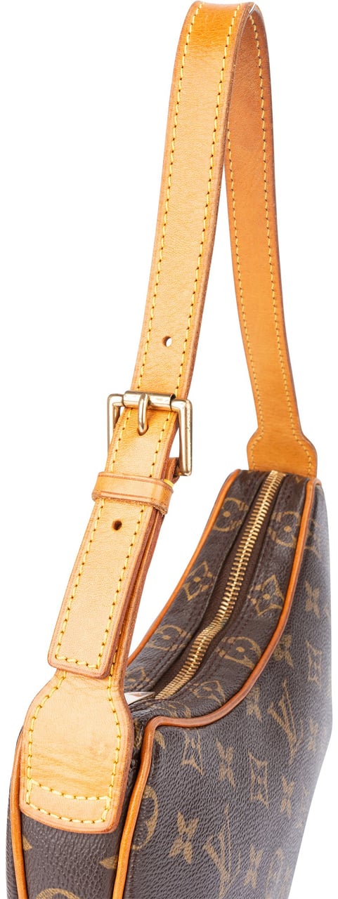 Louis Vuitton Louis Vuitton Canvas Monogram Croissant PM Handbag Bruin