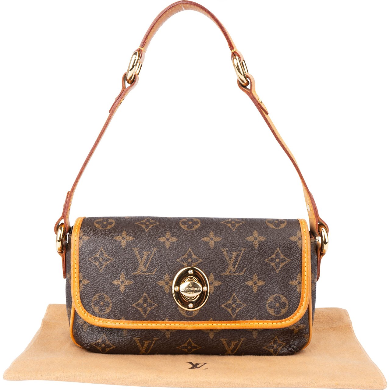 Louis Vuitton Louis Vuitton Canvas Monogram Tikal PM Shoulder Bag Bruin