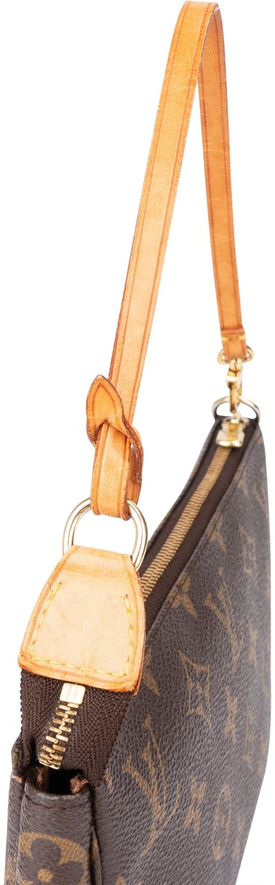 Louis Vuitton Louis Vuitton Canvas Monogram Pochette Accessoire Handbag Bruin