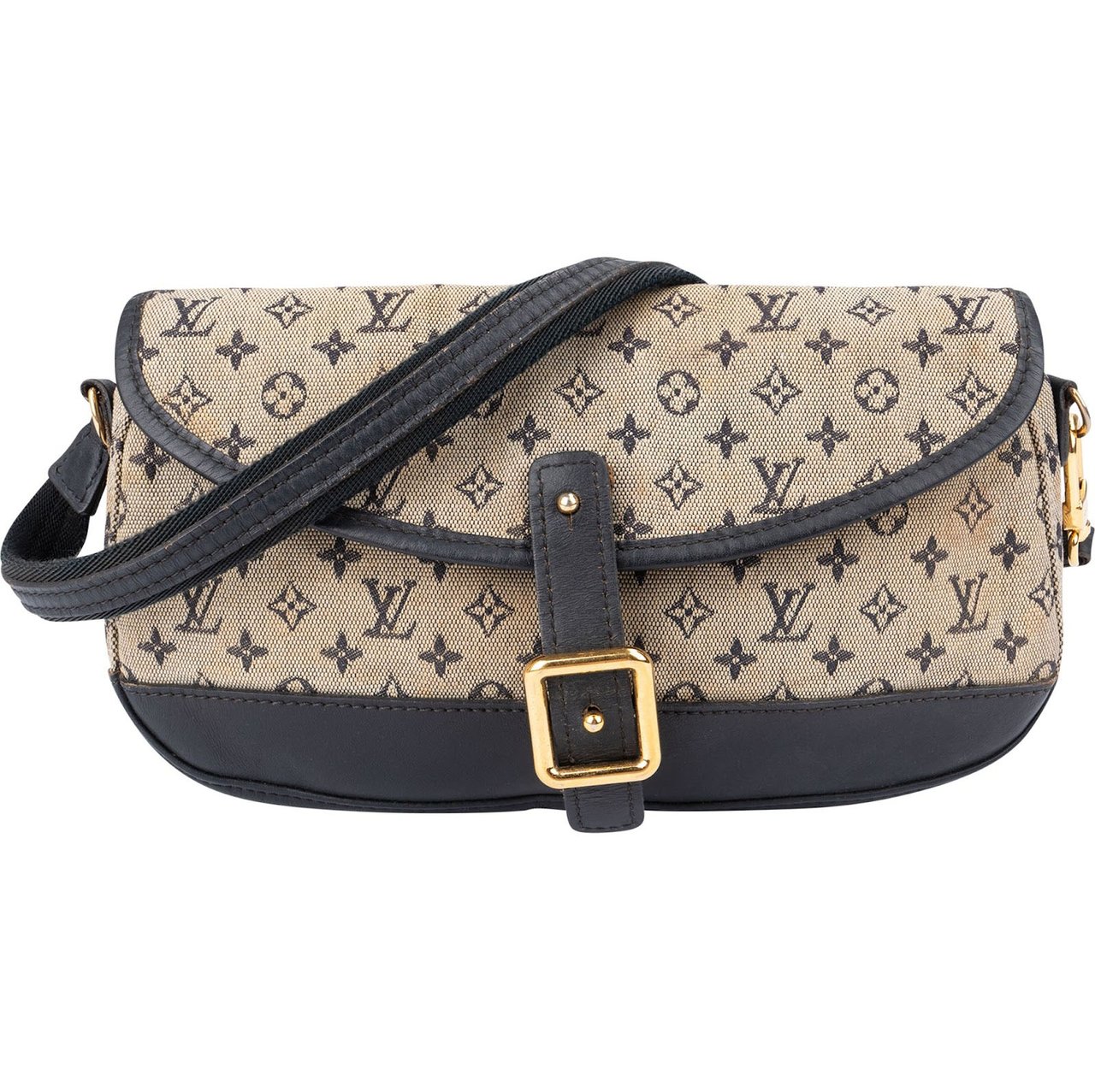 Louis Vuitton Monogram Mini Lin Marjorie Shoulder Bag Blauw