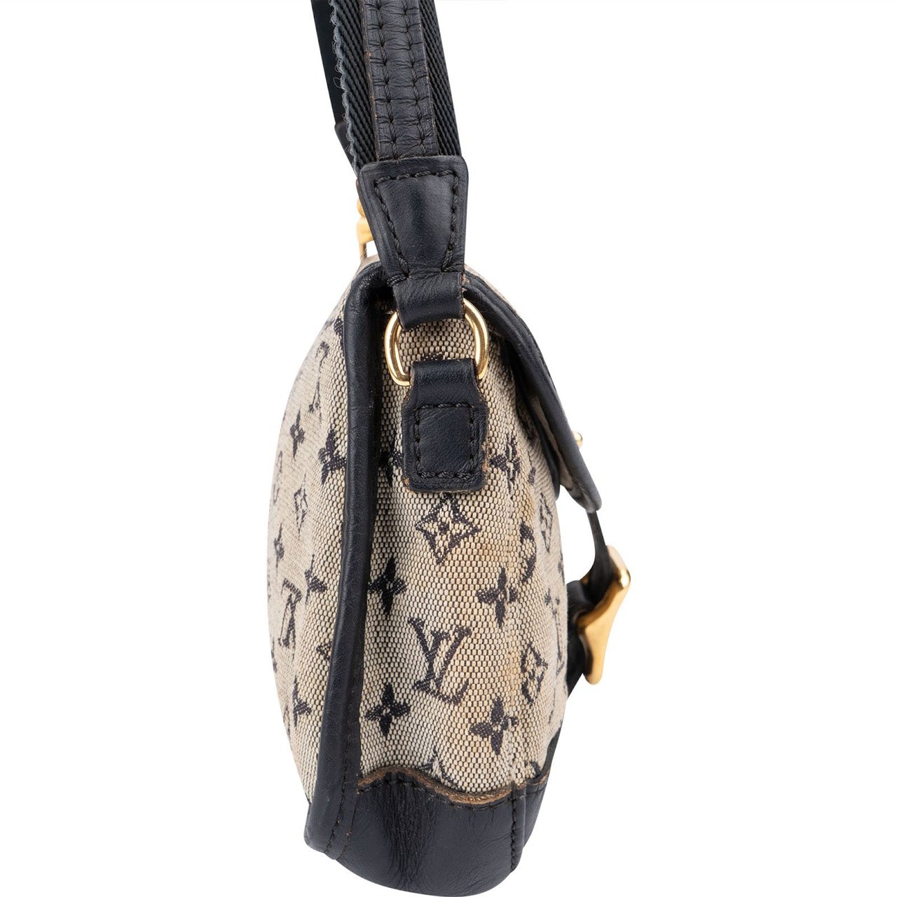 Louis Vuitton Monogram Mini Lin Marjorie Shoulder Bag Blauw