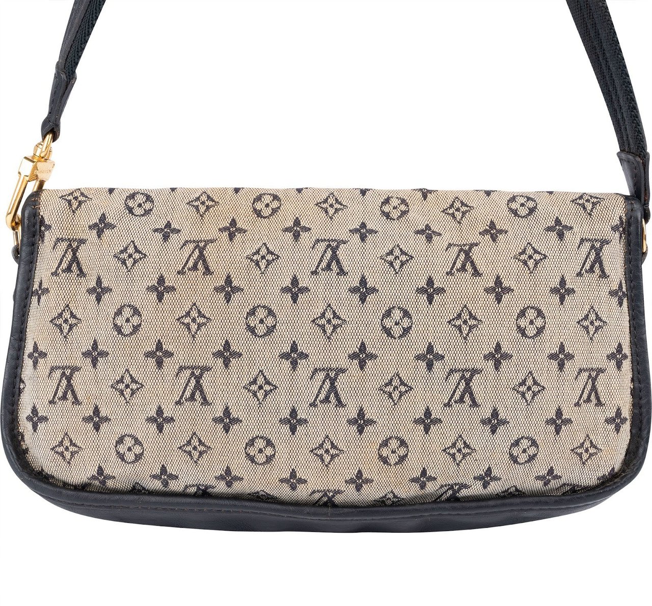 Louis Vuitton Monogram Mini Lin Marjorie Shoulder Bag Blauw