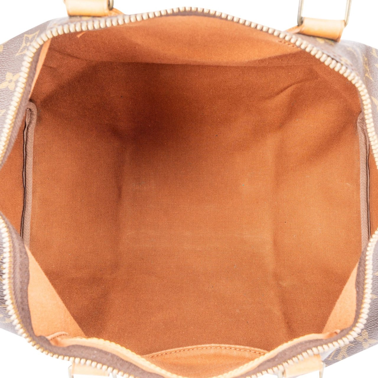 Louis Vuitton Monogram Canvas Speedy 35 Handbag Bruin