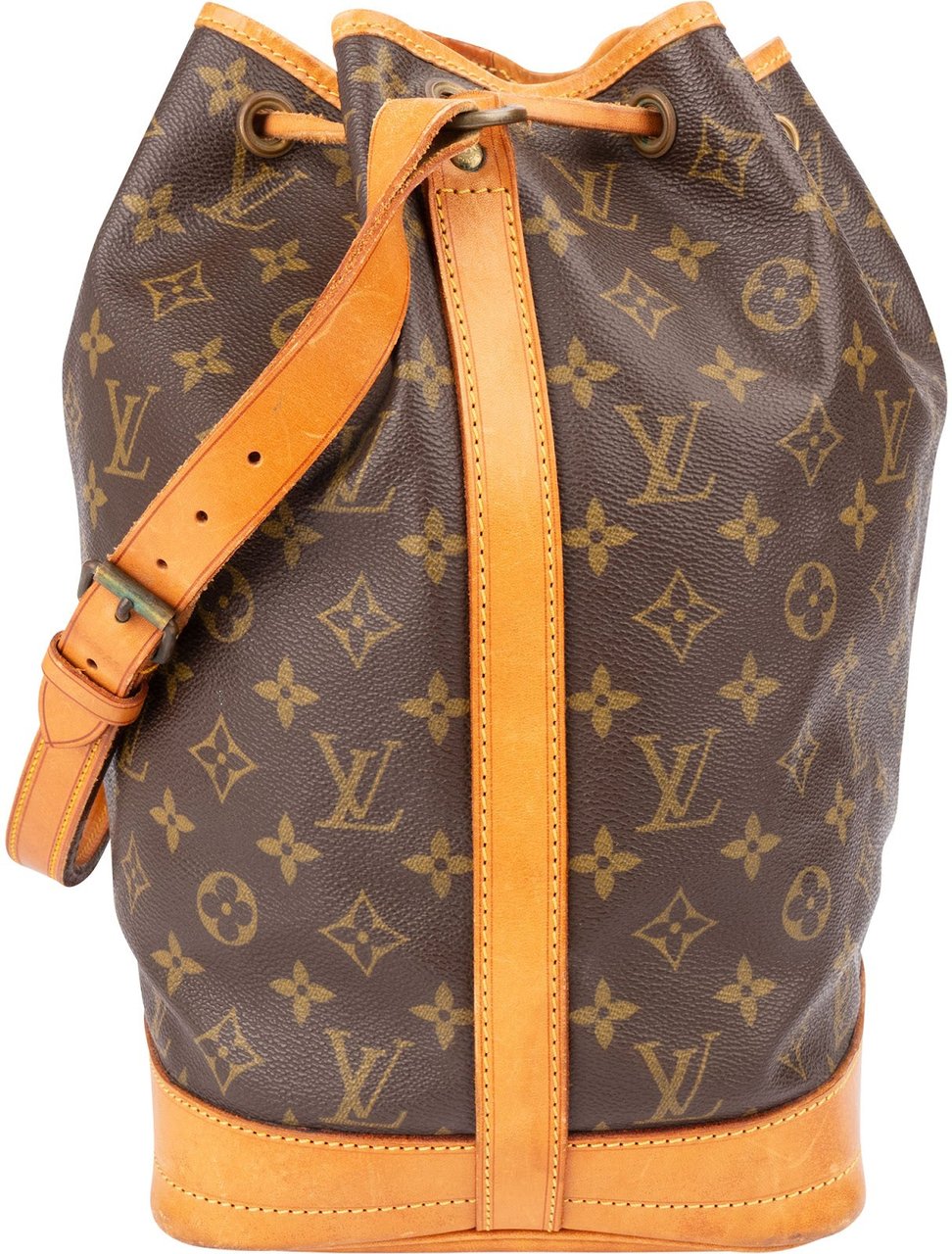 Louis Vuitton Monogram Canvas Sac Noé Grande Shoulder Bag Bruin