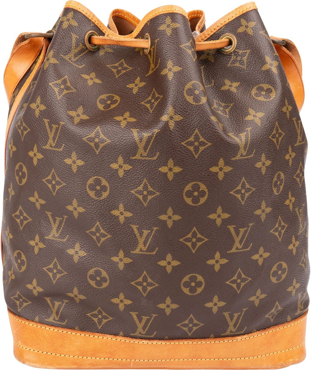 Louis Vuitton Monogram Canvas Sac Noé Grande Shoulder Bag Bruin