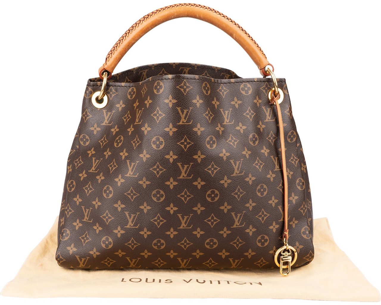 Louis Vuitton Monogram Canvas Artsy MM Shoulder Bag Bruin