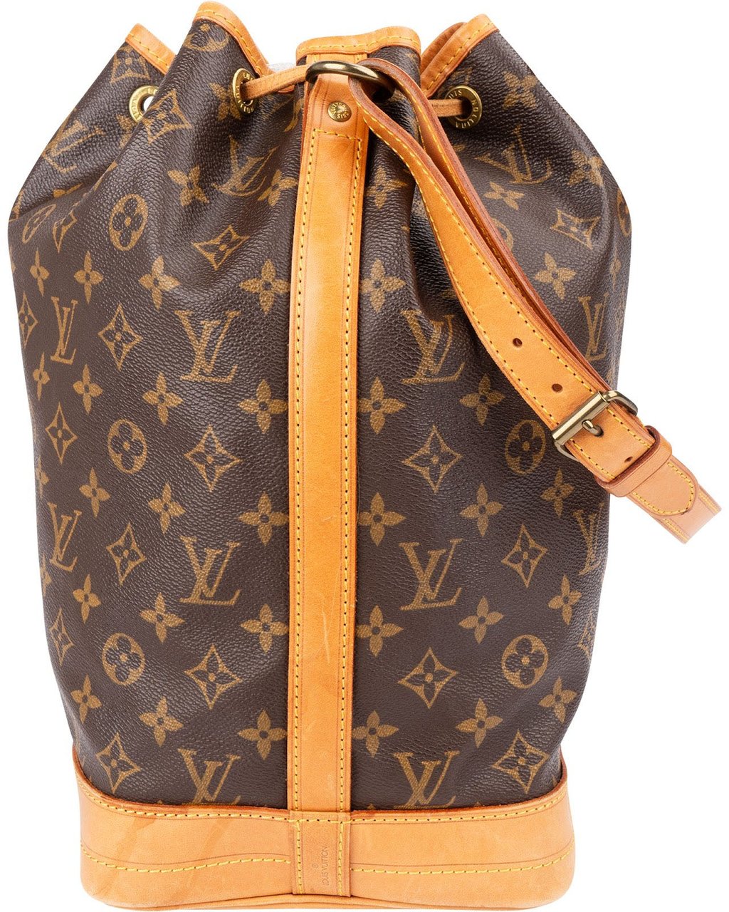 Louis Vuitton Monogram Canvas Sac Noé Grande Shoulder Bag Bruin