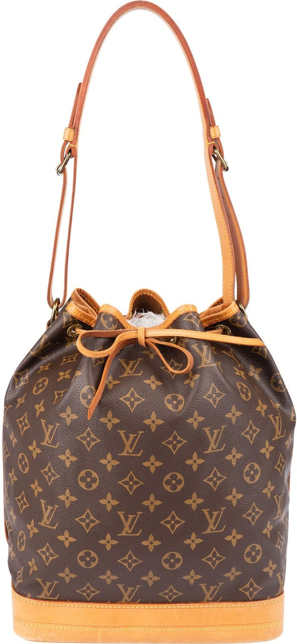 Louis Vuitton Monogram Canvas Sac Noé Grande Shoulder Bag Bruin