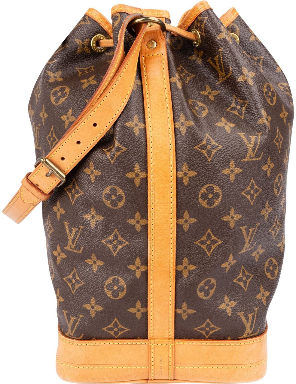 Louis Vuitton Monogram Canvas Sac Noé Grande Shoulder Bag Bruin