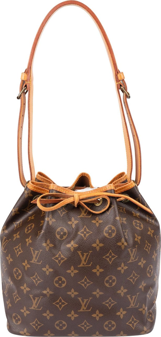 Louis Vuitton Monogram Canvas Sac Noé Petit Shoulder Bag Bruin