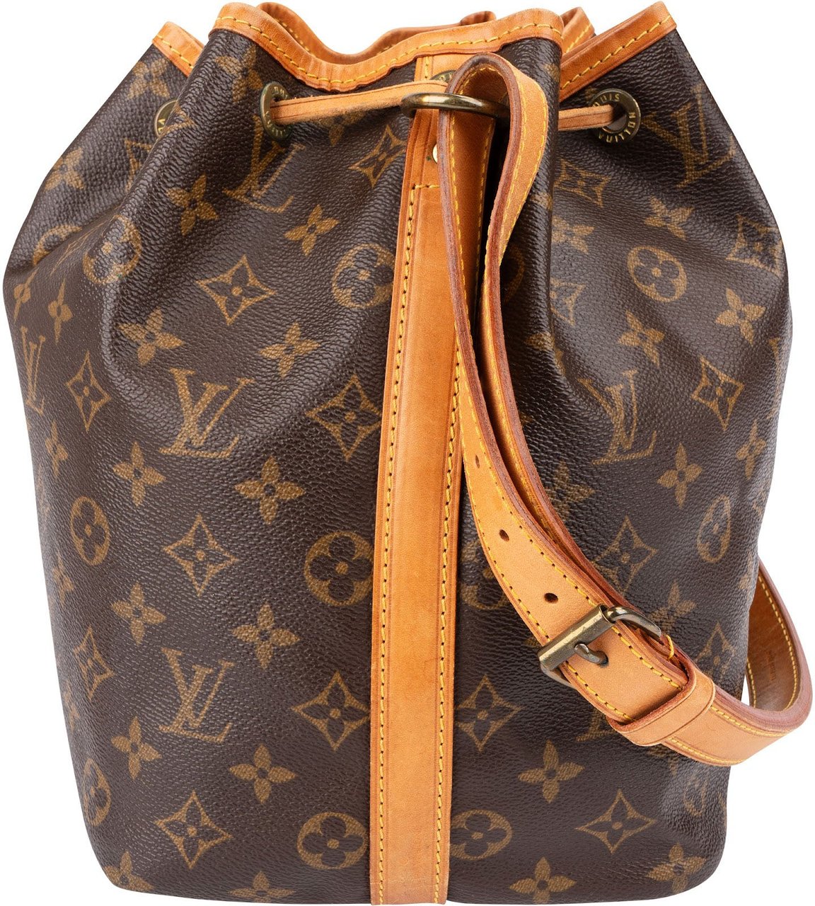 Louis Vuitton Monogram Canvas Sac Noé Petit Shoulder Bag Bruin