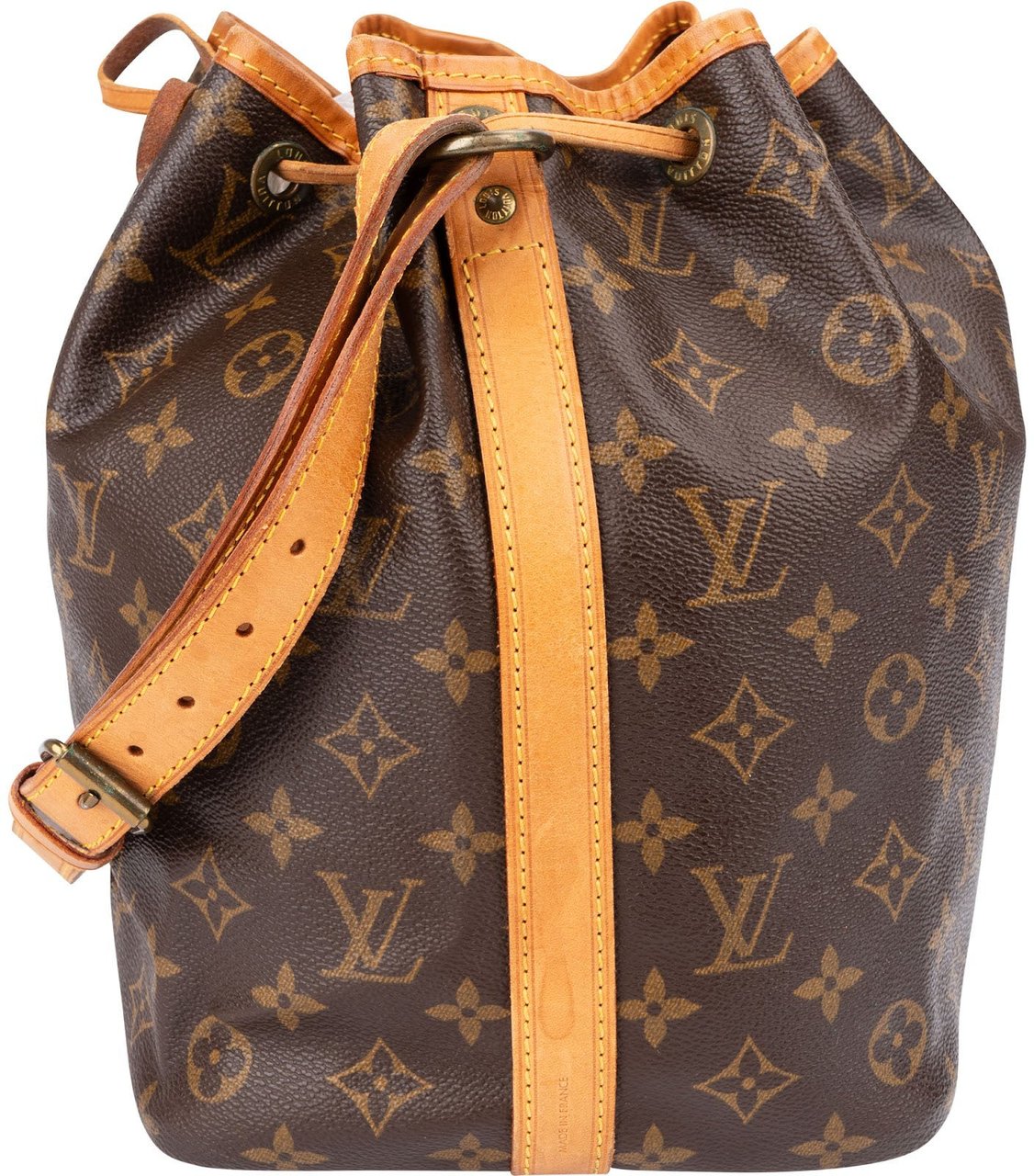 Louis Vuitton Monogram Canvas Sac Noé Petit Shoulder Bag Bruin