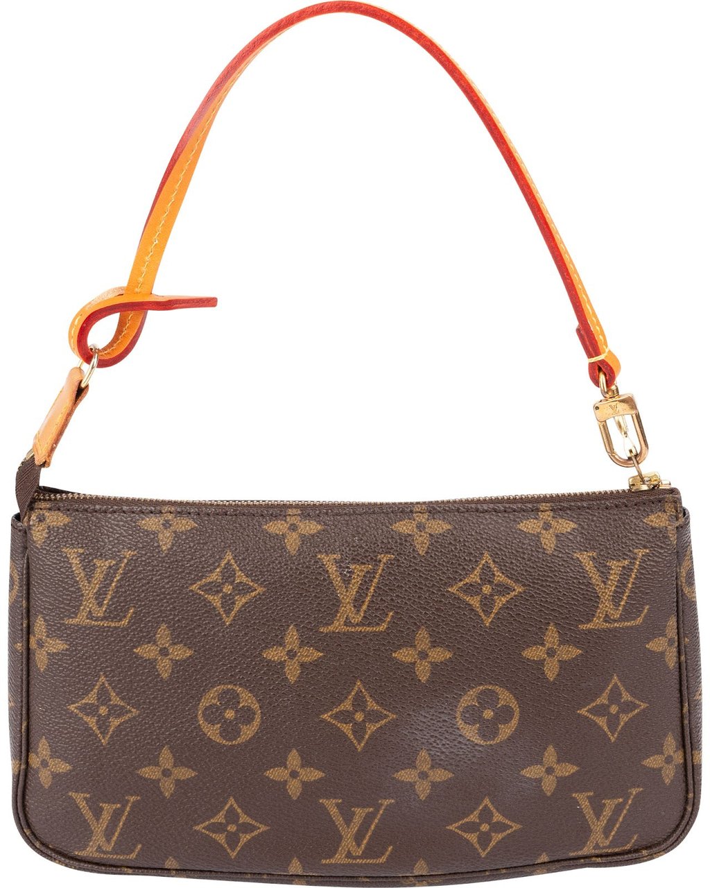 Louis Vuitton Monogram Canvas Pochette Accessoires Handbag Bruin