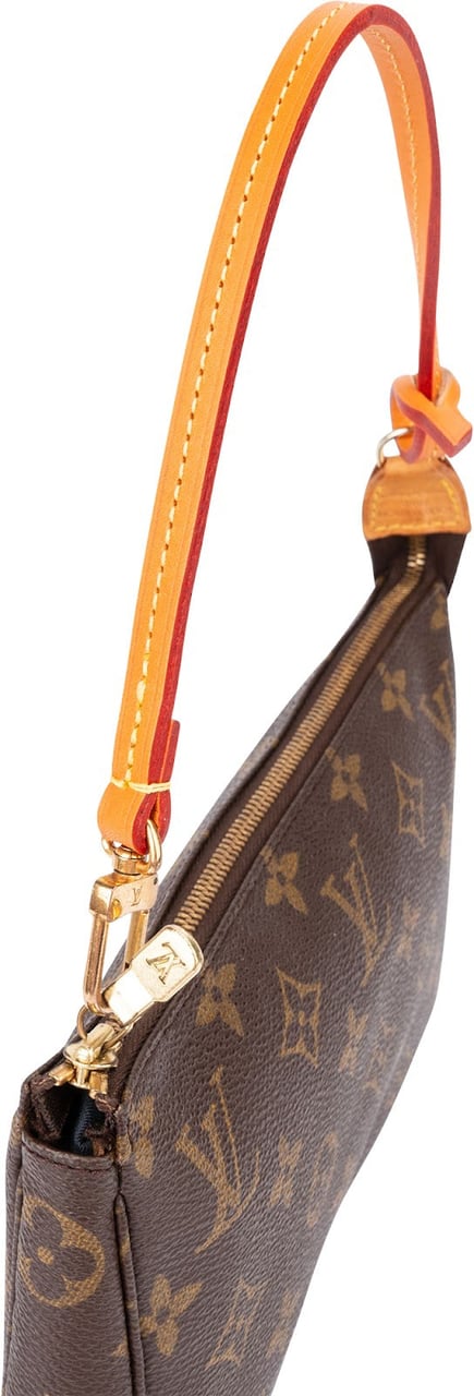 Louis Vuitton Monogram Canvas Pochette Accessoires Handbag Bruin