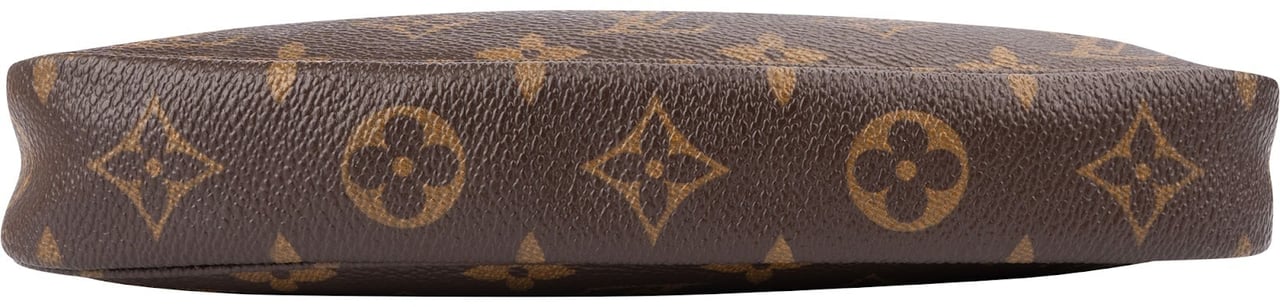 Louis Vuitton Monogram Canvas Pochette Accessoires Handbag Bruin
