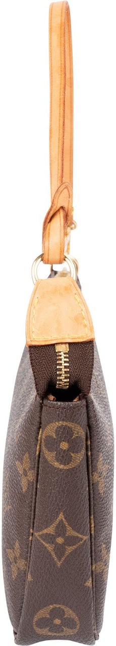 Louis Vuitton Monogram Canvas Pochette Accessoires Handbag Bruin