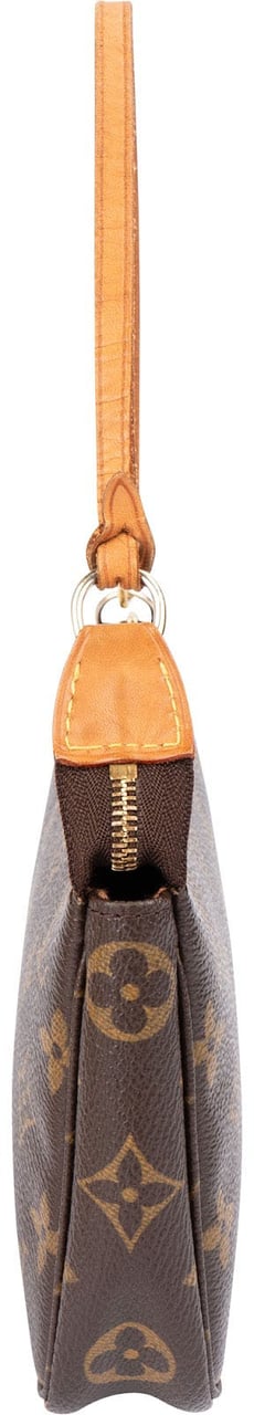 Louis Vuitton Monogram Canvas Pochette Accessoires Handbag Bruin