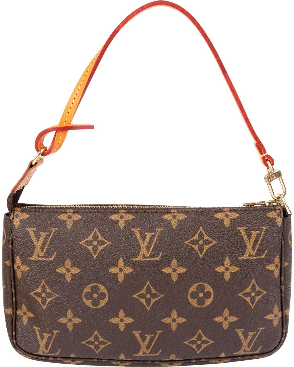 Louis Vuitton Monogram Canvas Pochette Accessoires Handbag Bruin