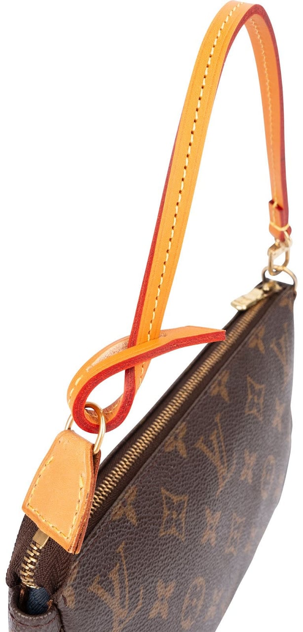 Louis Vuitton Monogram Canvas Pochette Accessoires Handbag Bruin