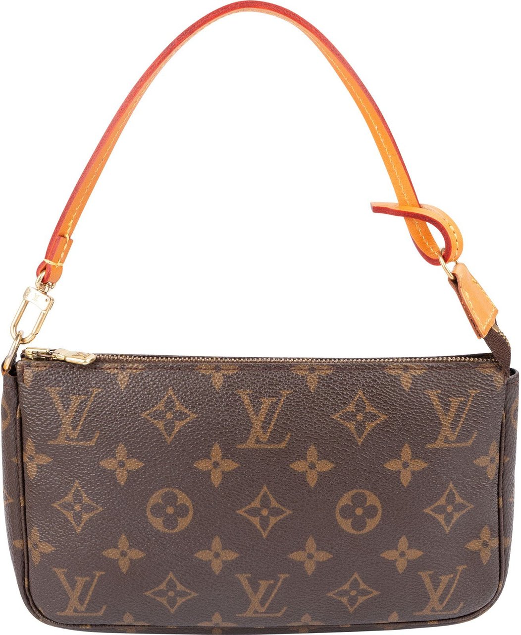 Louis Vuitton Monogram Canvas Pochette Accessoires Handbag Bruin