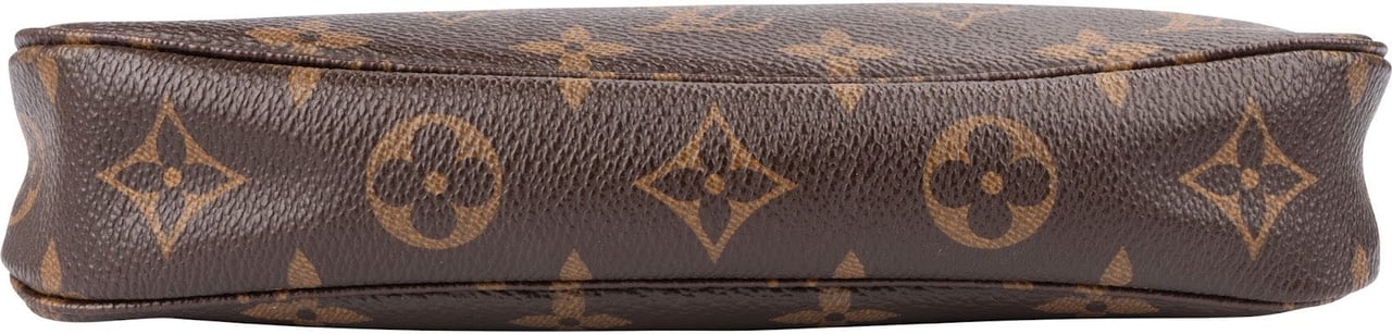 Louis Vuitton Monogram Canvas Pochette Accessoires Handbag Bruin