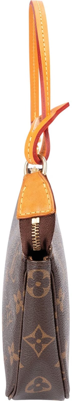 Louis Vuitton Monogram Canvas Pochette Accessoires Handbag Bruin