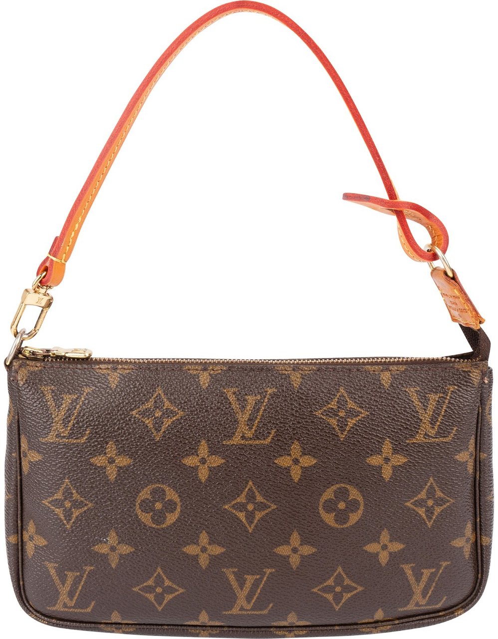 Louis Vuitton Monogram Canvas Pochette Accessoires Handbag Bruin