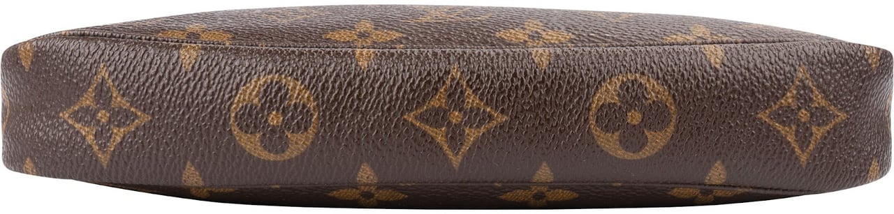 Louis Vuitton Monogram Canvas Pochette Accessoires Handbag Bruin