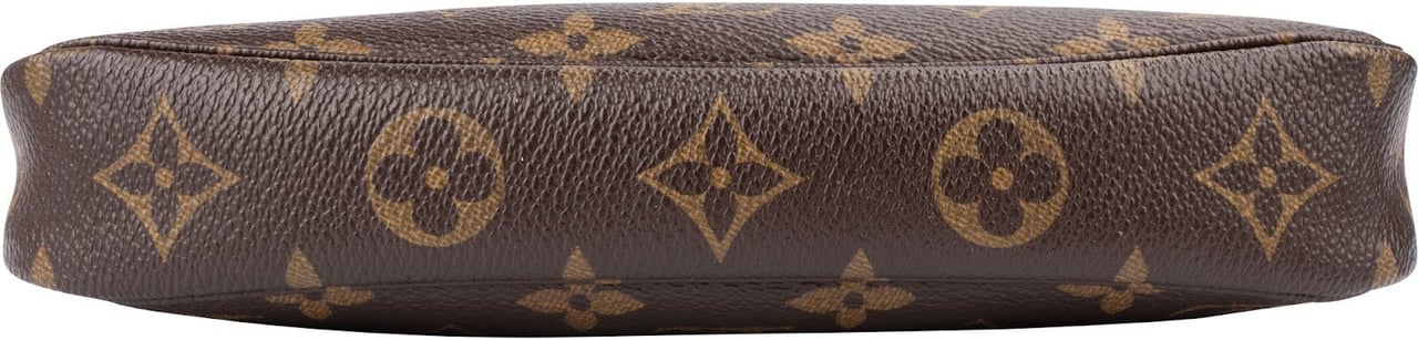 Louis Vuitton Monogram Canvas Pochette Accessoires Handbag Bruin