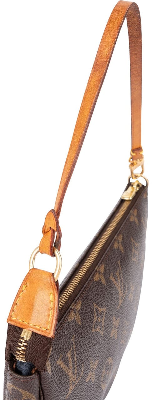 Louis Vuitton Monogram Canvas Pochette Accessoires Handbag Bruin