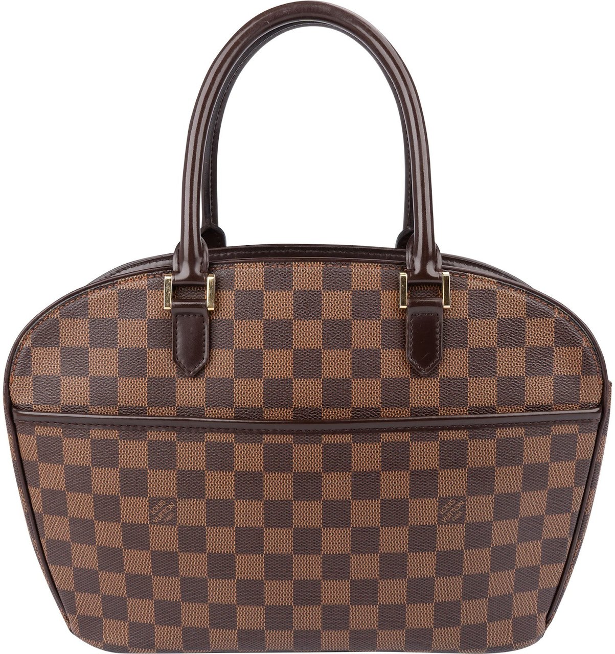 Louis Vuitton Monogram Damier Ebene Sarria Handbag Bruin