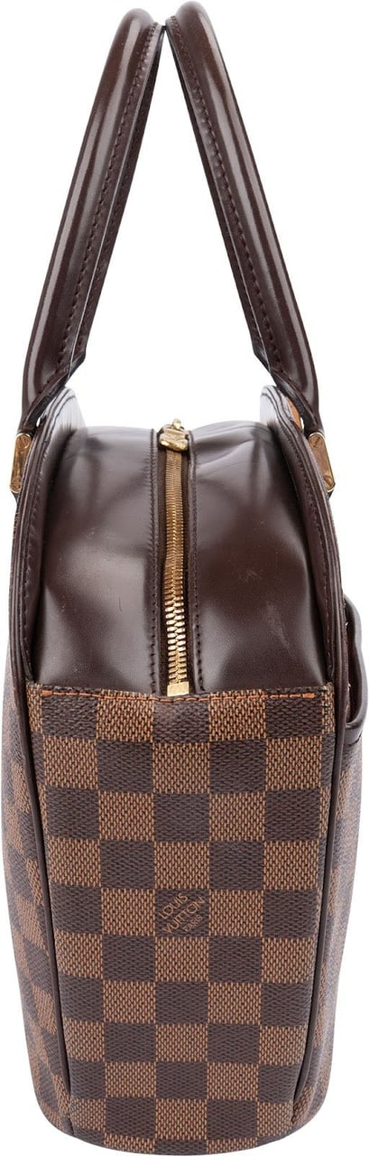 Louis Vuitton Monogram Damier Ebene Sarria Handbag Bruin