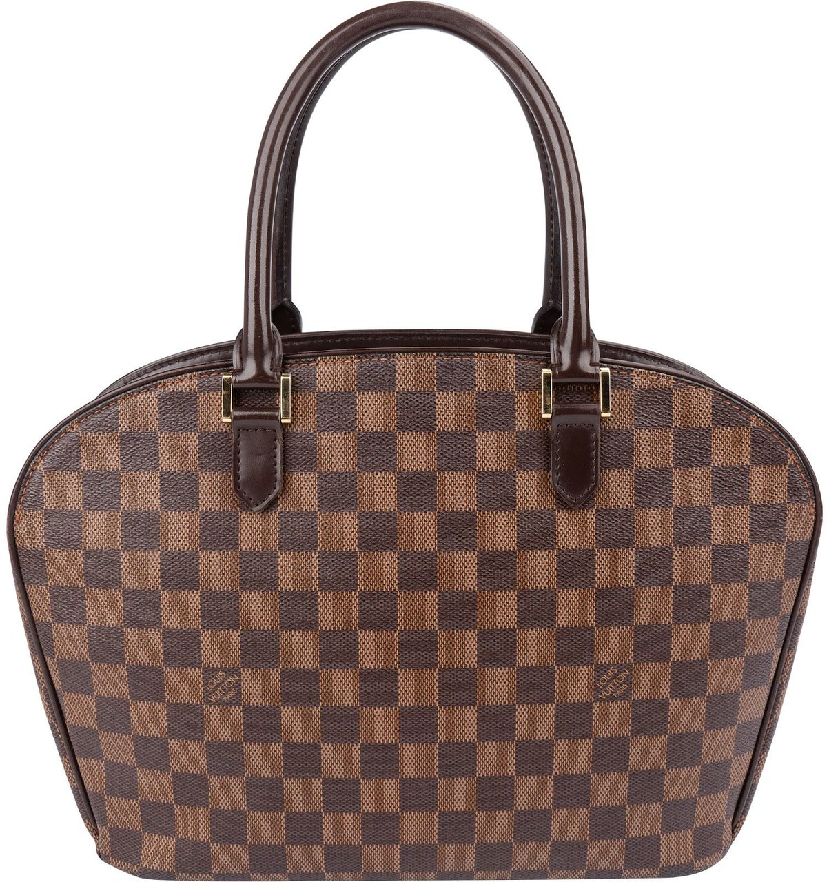Louis Vuitton Monogram Damier Ebene Sarria Handbag Bruin