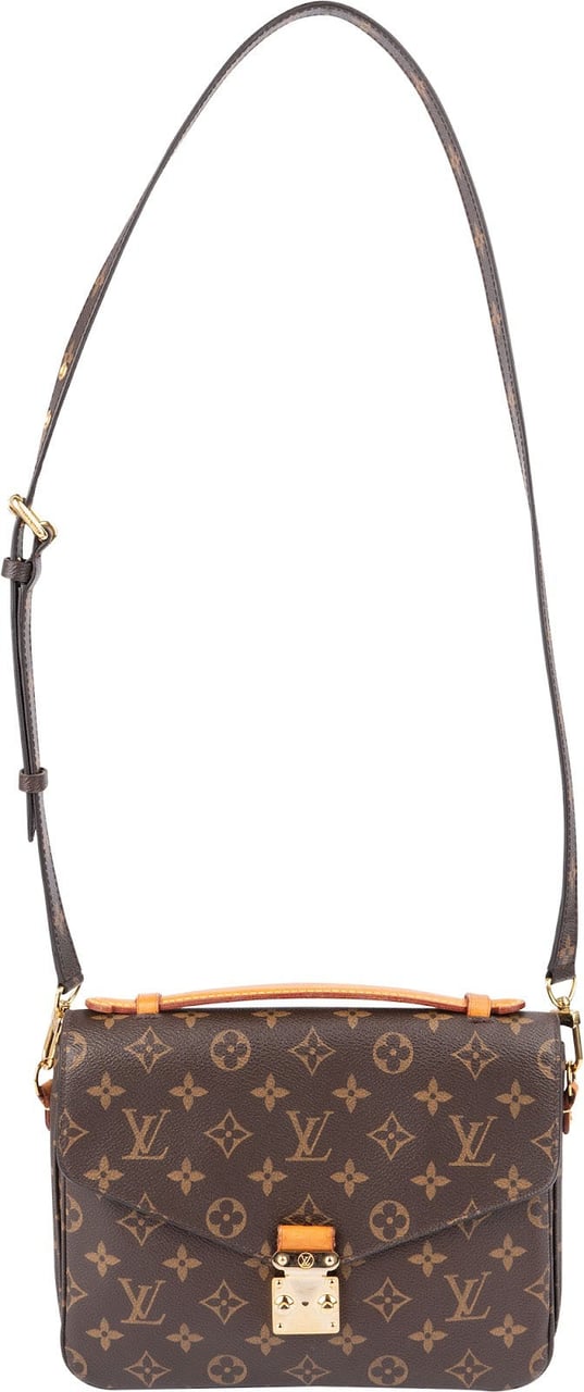 Louis Vuitton Monogram Canvas Metis Handbag Bruin