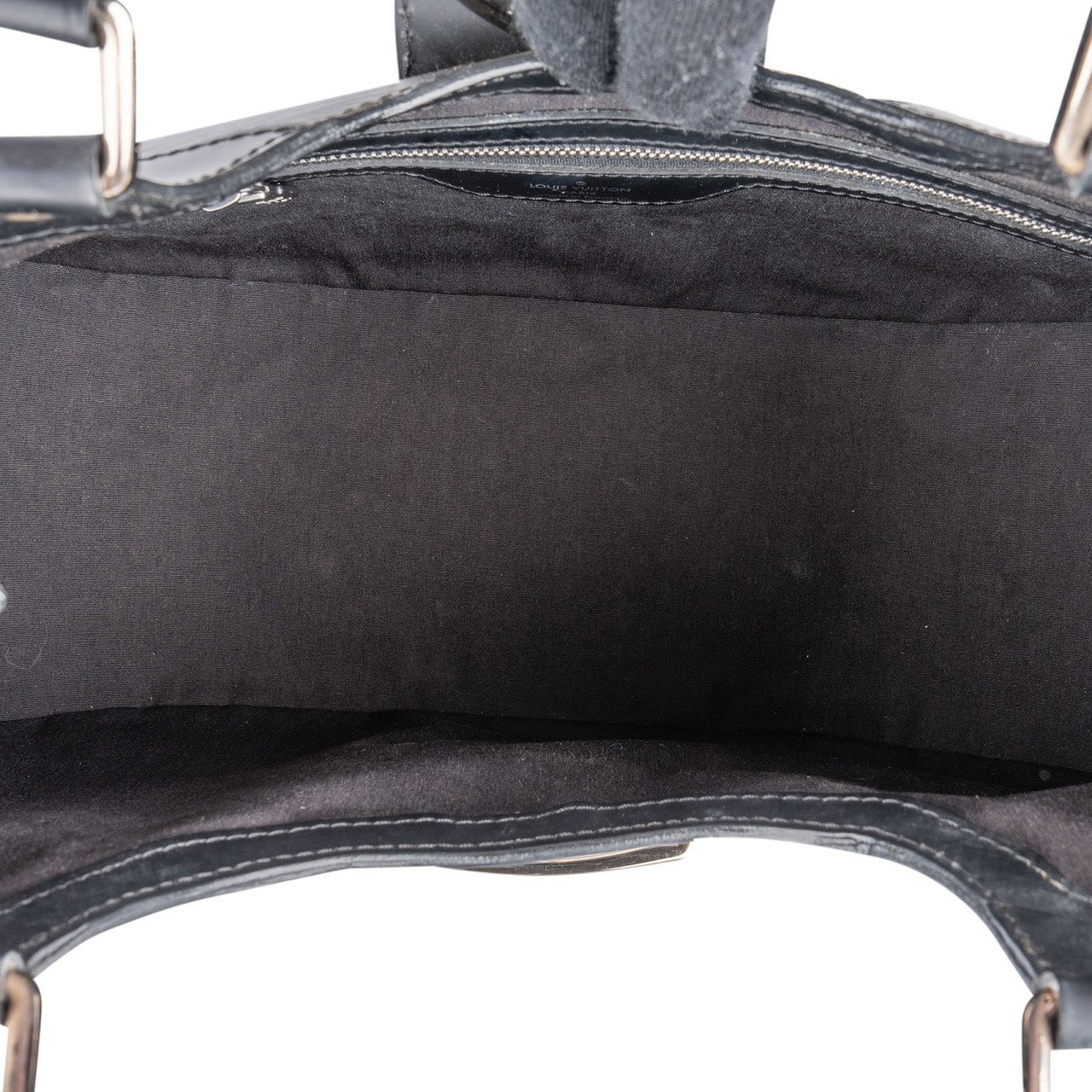 Louis Vuitton Noir Epi Leather Montaigne BB Handbag Zwart